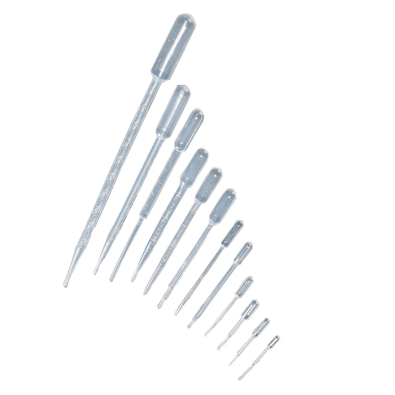 Plastic pasteur disposable 1ml 2ml 3ml to 10ml disposable transfer container dropper measuring micro transfer pipette 1ml fills