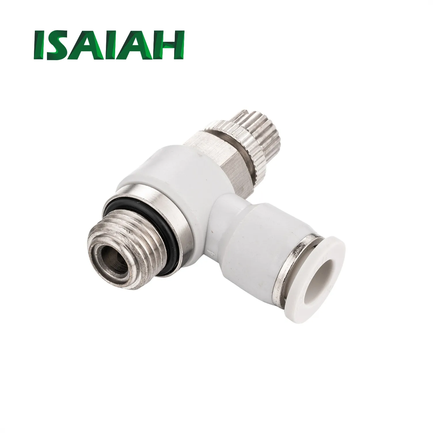 High Quality Throttle Valve Two-Way Line Stainless Steel Air Flow Speed Control Valves