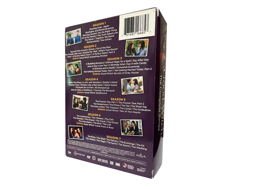Хорошая ведьма Season1-7 Полная серия 16 диски dvd ящик комплект область 1 Бесплатная доставка Оптовая продажа копирование и печать дисков