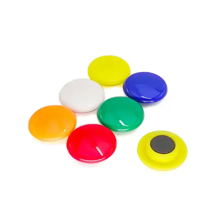 Office magnetic buttons are used for office colored whiteboards, magnetic thumbs, and blackboard magnets