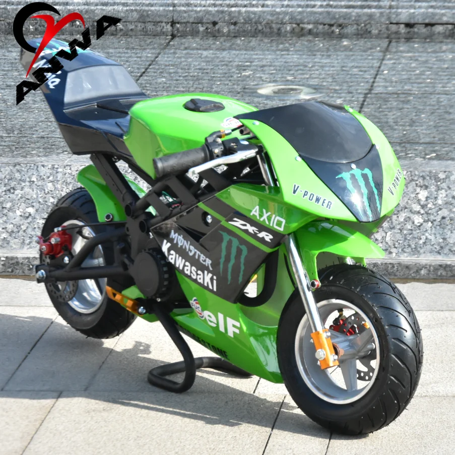 Kids Mini Pocket Dirt Bike 49cc Mini Motorcycle Gas power Cross Pocket Bike