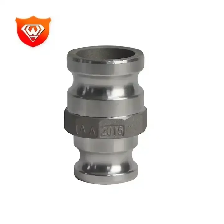 Aluminum Camlock Coupling Male Adapter Hose Shank Coupling quick-release coupling