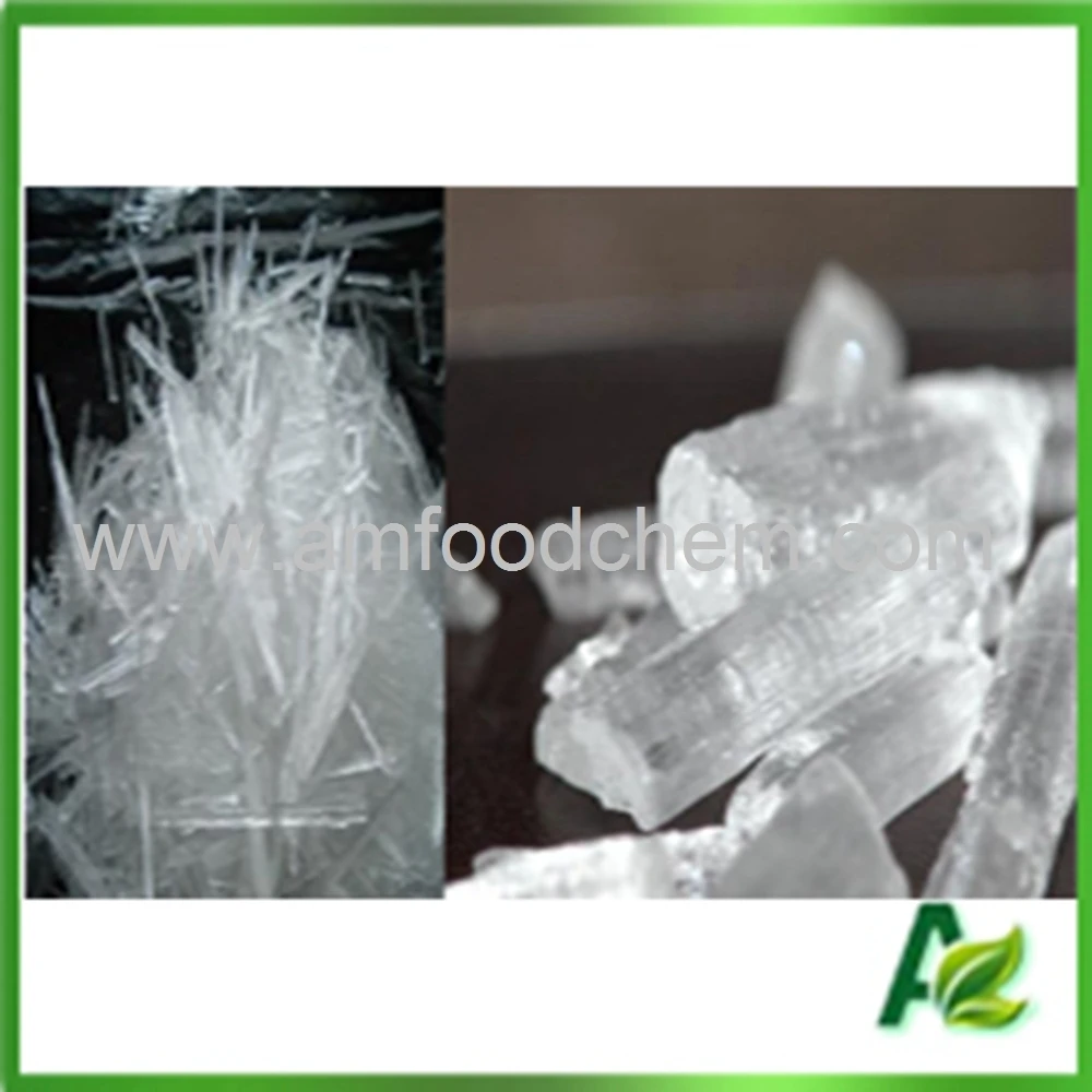 High purity L-Menthol / menthol crystals 99% with factory price CAS NO 2216-51-5