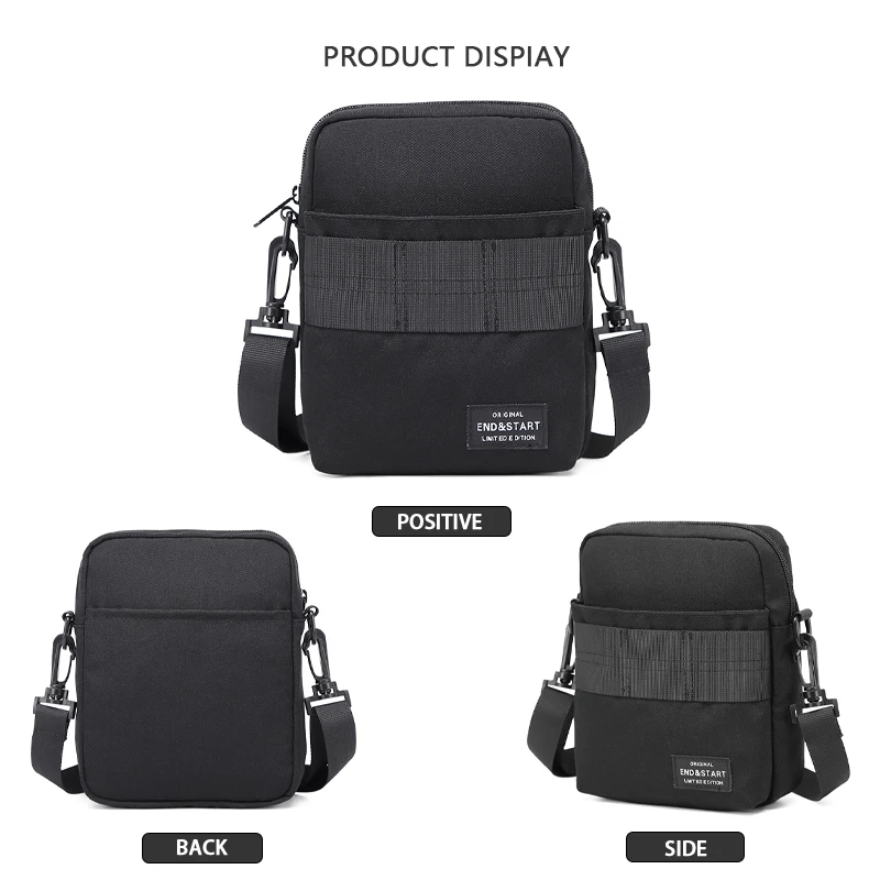 cross messenger bag sling small pouch chest bags single shoulder Crossbody Sling Wallet bag for men women