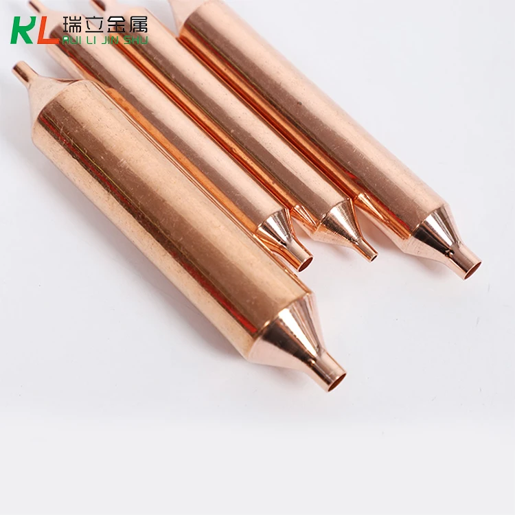 Hot double Inlet Copper Filter Drier for refrigerator Hvac parts