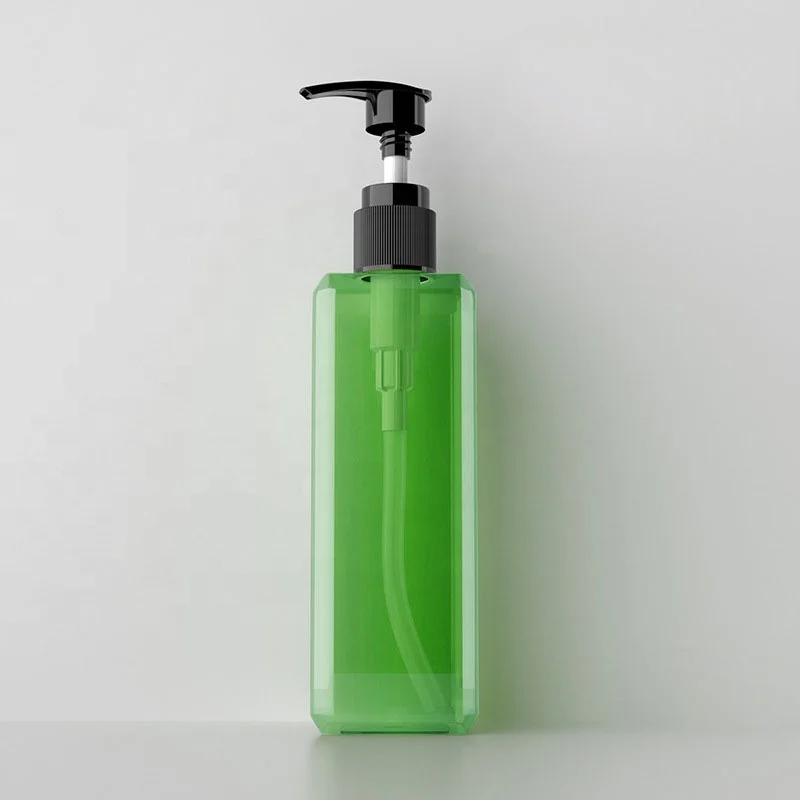 200ml Square Plastic PET Spray Bottle for hand sanitizer shampoo