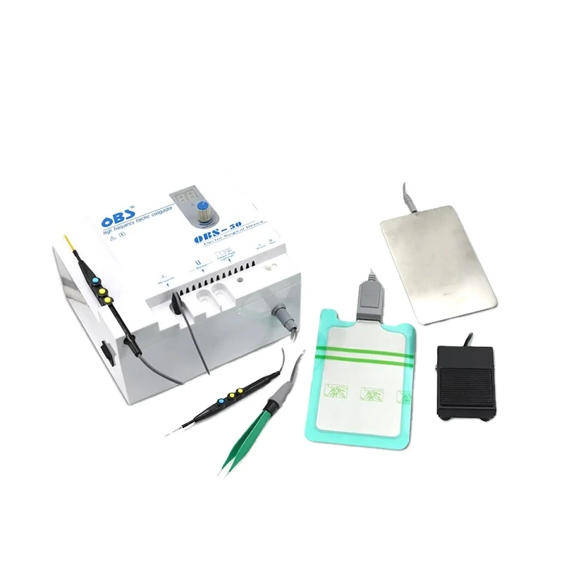 CE ISO Baisheng Medical OBS-50 Diathermy Electro Cautery Machine ESU Generator Electrosurgical Unit
