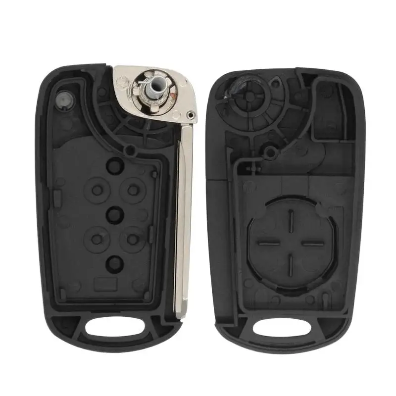 Remote Flip Folding Key Shell Case 3 Buttons For Hyundai ELANTRA Keyless Entry Fob Cover Car Alarm Housing