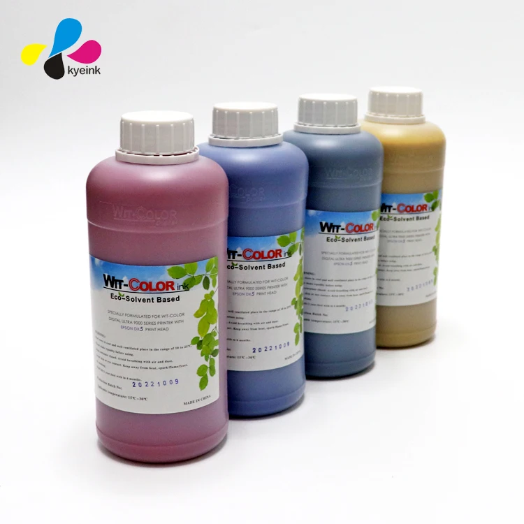 wit color eco solvent ink wit color ink dx5 ink wit color eco solvente xp600 tinta
