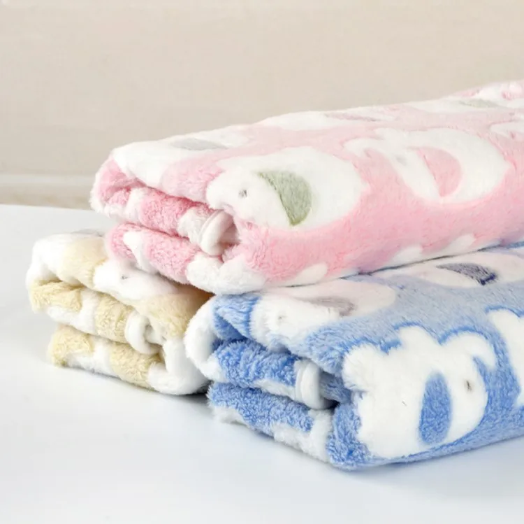 Soft Fuzzy Fleece Pet Dog Blanket,Washable Fluffy Blanket for Puppy Cat Kitten Indoor or Outdoor, Sofa Cushion,Bed Blanket