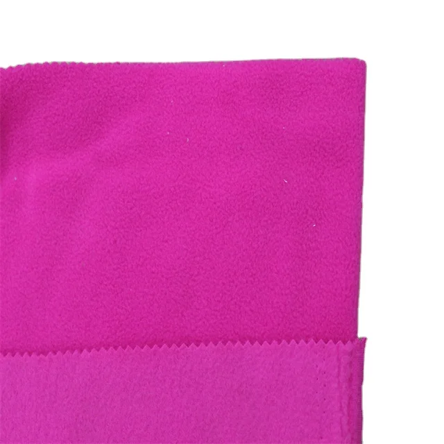 Polar Fleece Fabric Two Side Brush One Side Anti-pillng