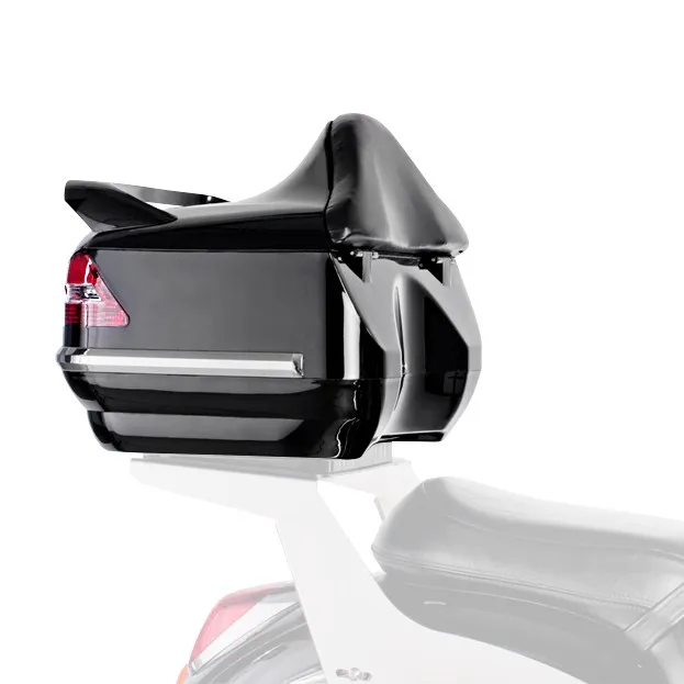 VIP Motorcycle Trunk Tour Pack Tail Box W/ Signal Light For Harley Davidson