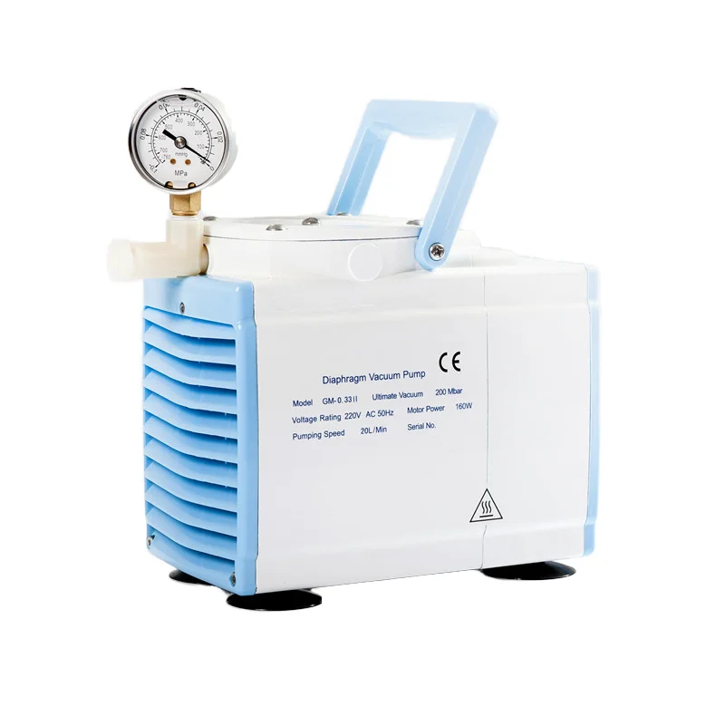 Hotsale Electric Oil-Free Diaphragm AC Vacuum Pump for Lab Filtration Apparatus OEM Supported Low Pressure