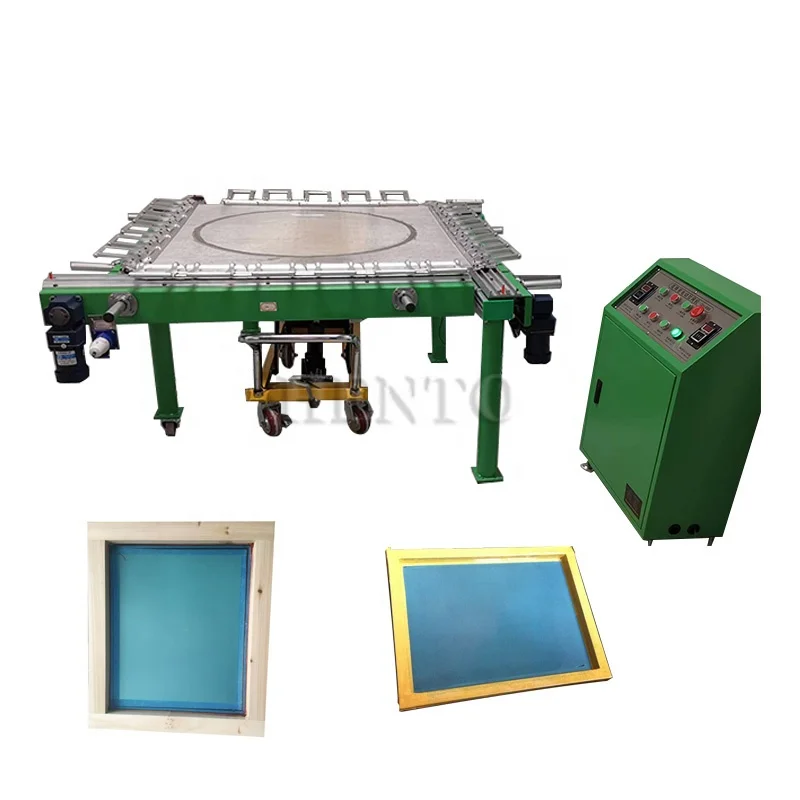 Electric Mesh Print Machine / Screen Stretching Machine / Screen Printing Mesh Stretching Machine