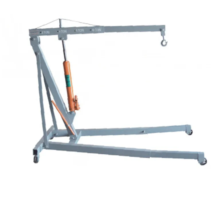 Car Hoist Fixed Retractable Auto Repair Hoist 2Tons Fixed Crane