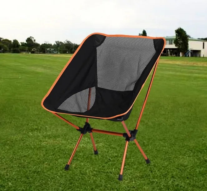 
Outdoor portable folding fishing chair aluminum alloy camping beach chair 