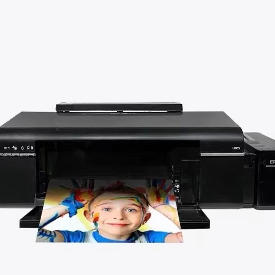 Sublimation Printer A4 Size DTF Printer L805 For PET Film Six Colour Printing