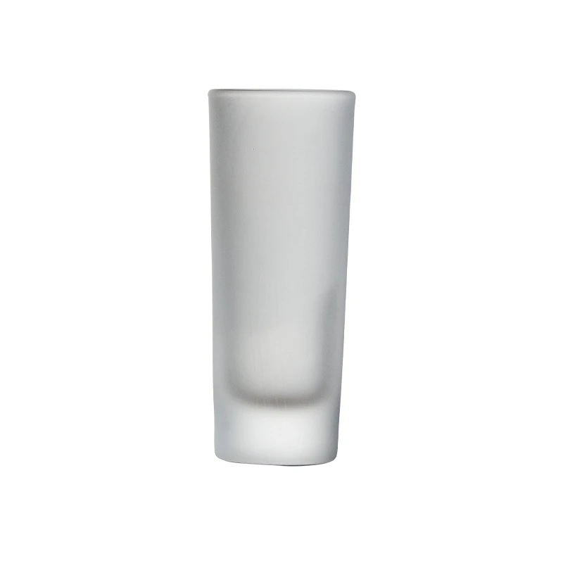 Custom decal logo sublimation frosted 2 oz 4 inches shot glasses souvenir for golf