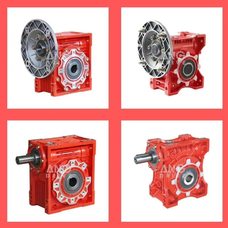 NRV 025-130 with Input Shaft for Heavy Duty Mining and Construction Worm Reduction Unit