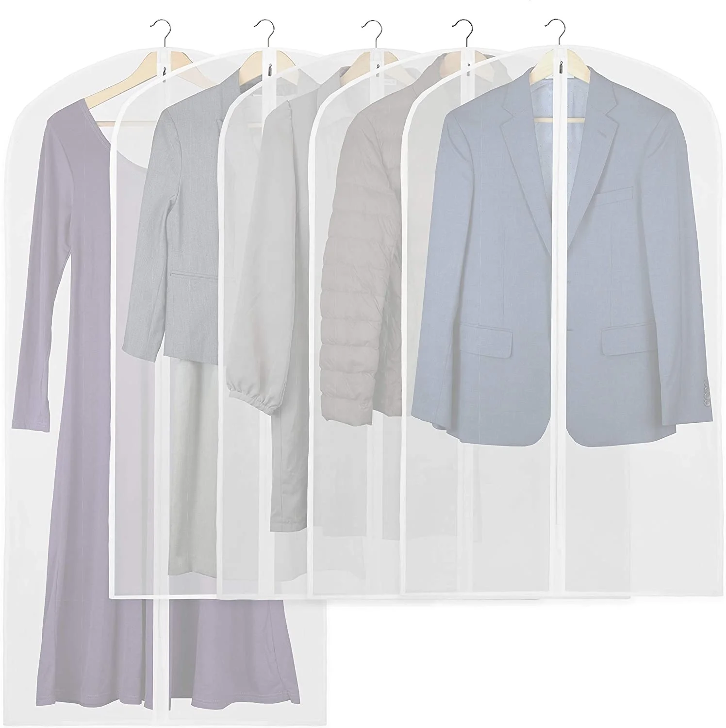 Wholesale Cheap Suit Bag Wedding Dress Cover Garment  Bridal Gown Bag Storage Bag with Customized Logo Printing