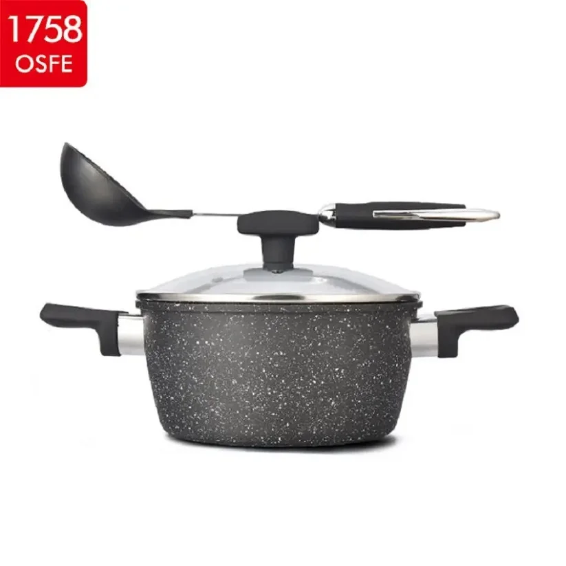 Cookware Food Warmers Casserole, New Non-Stick Forged Aluminum Casserole Dish With Lid