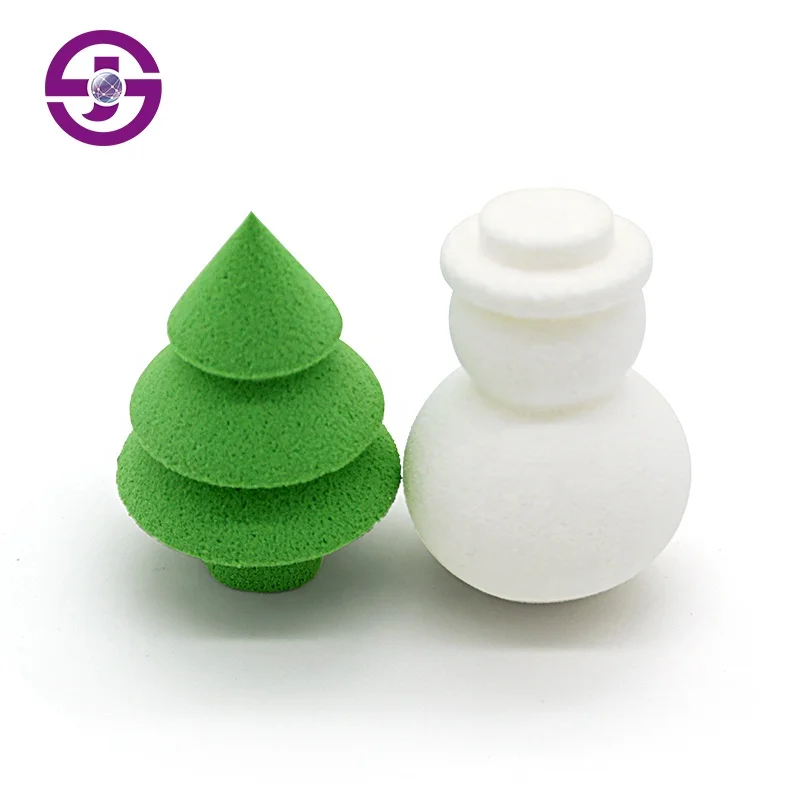 Customizable Colors Water Drop Shape Makeup Sponge Material Foundation Sponge