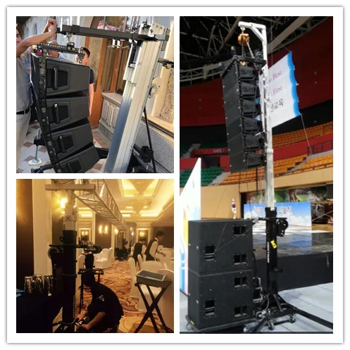 Стойка для динамиков DJ Line Array ферменных дисплеев прочная и универсальная подставка аудиооборудования