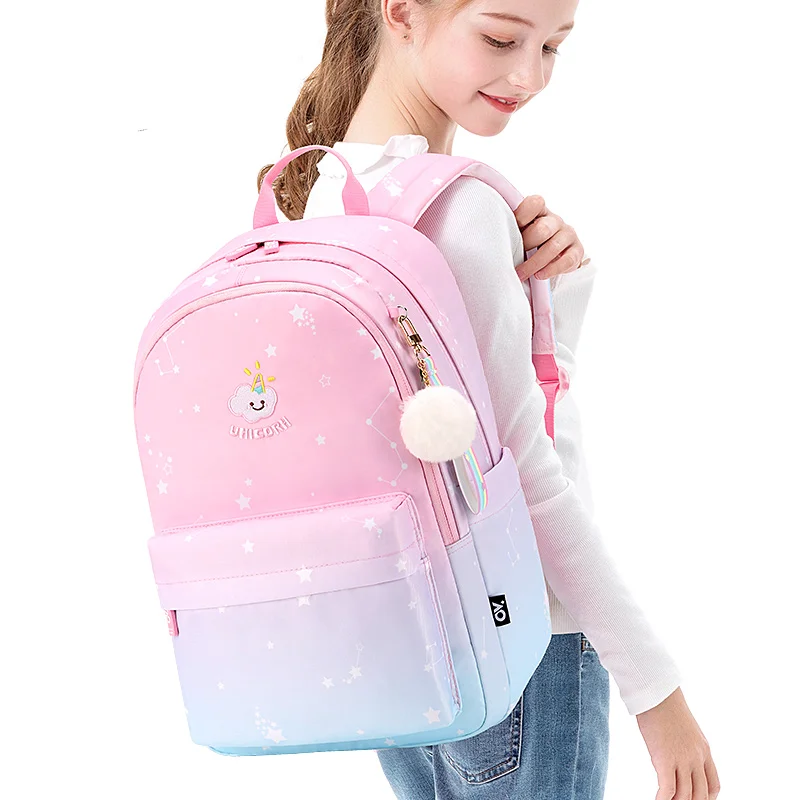 
Unicorn school bag with large capacity backpack school bag 