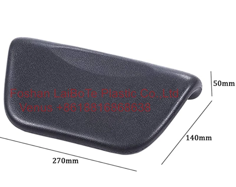 Bath Pillow PU Leather Soft Head Rest Home Bathroom Accessories Cushion Neck Support Anti Slip Bathtub Spa Ergonomic Comfortable