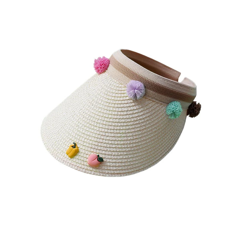 1 MOQ летняя повседневная детская Женская адаптируемая Солнцезащитная шляпа соломенная из