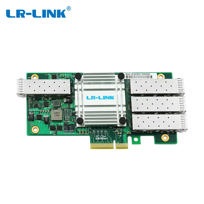 LR-LINK LRES2029PF-4SFP PCI Express x4 Quad гигабитный 1000Base-X по индивидуальному заказу сетевая карта