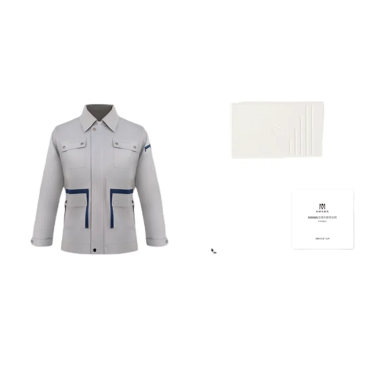 Superior Quality Durable refrigerated Clothing air cooler body jack Cooling Long Sleeve  Clothes Cooling  jacket