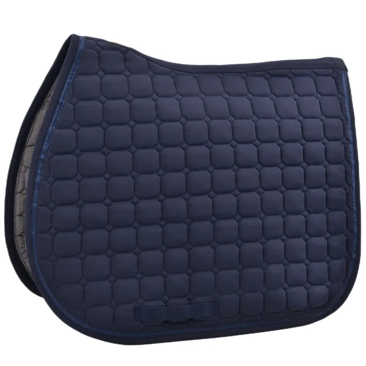 All Purpose English Saddle Pad Wholesale with Gltter Band Shiny Saddle Pad