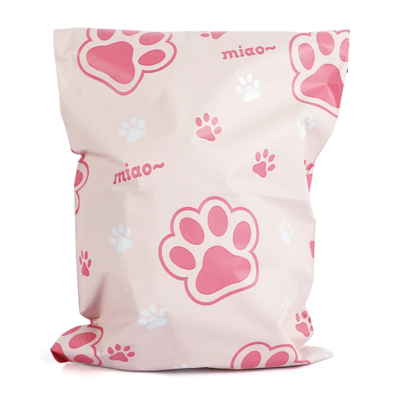 Express Packing Hot Sale Pattern Plastic Pink Small Cartoon Mailing Shipping Bags