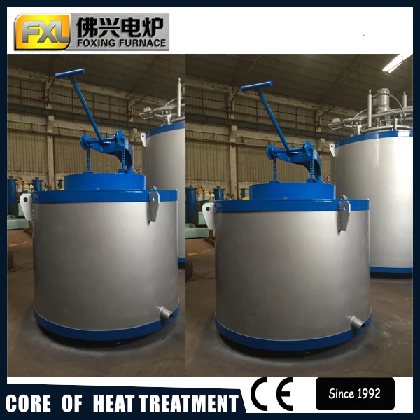 factory price technical crucible heat preservation furnace for low melting metals