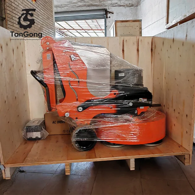 TG800 drive high power frequency conversion square plate floor grinding machine