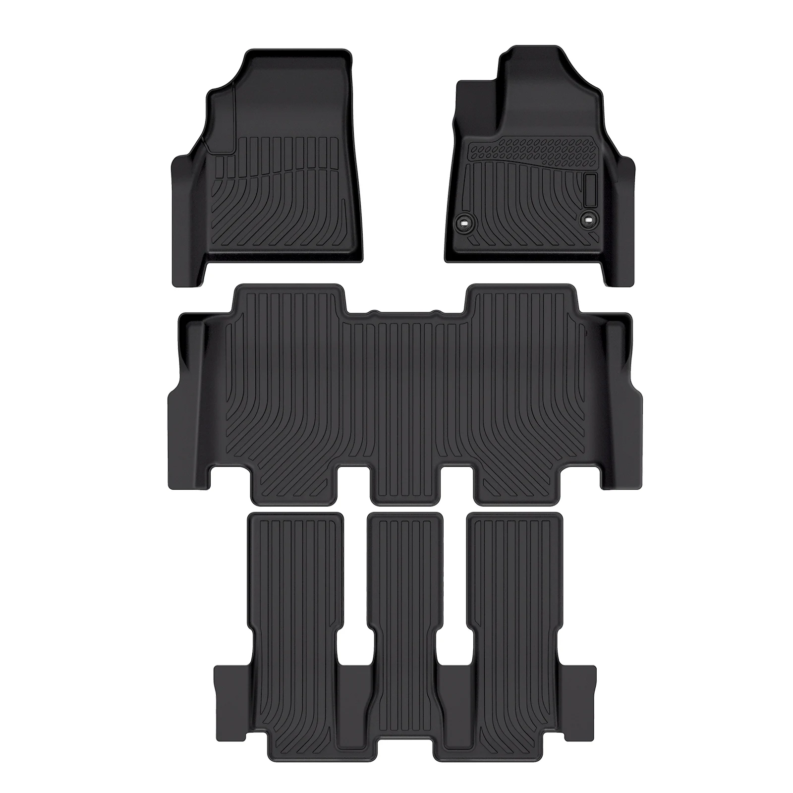 RHD Wholesale Carpet For Toyota Innova Zenix 2023 Car Cargo Mats Waterproof 3D TPE Car Floor Matting