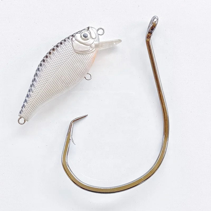 High Strength Stainless Steel Tuna Fishing Hook Heavy Duty Swordfish Shark Jigging Hook