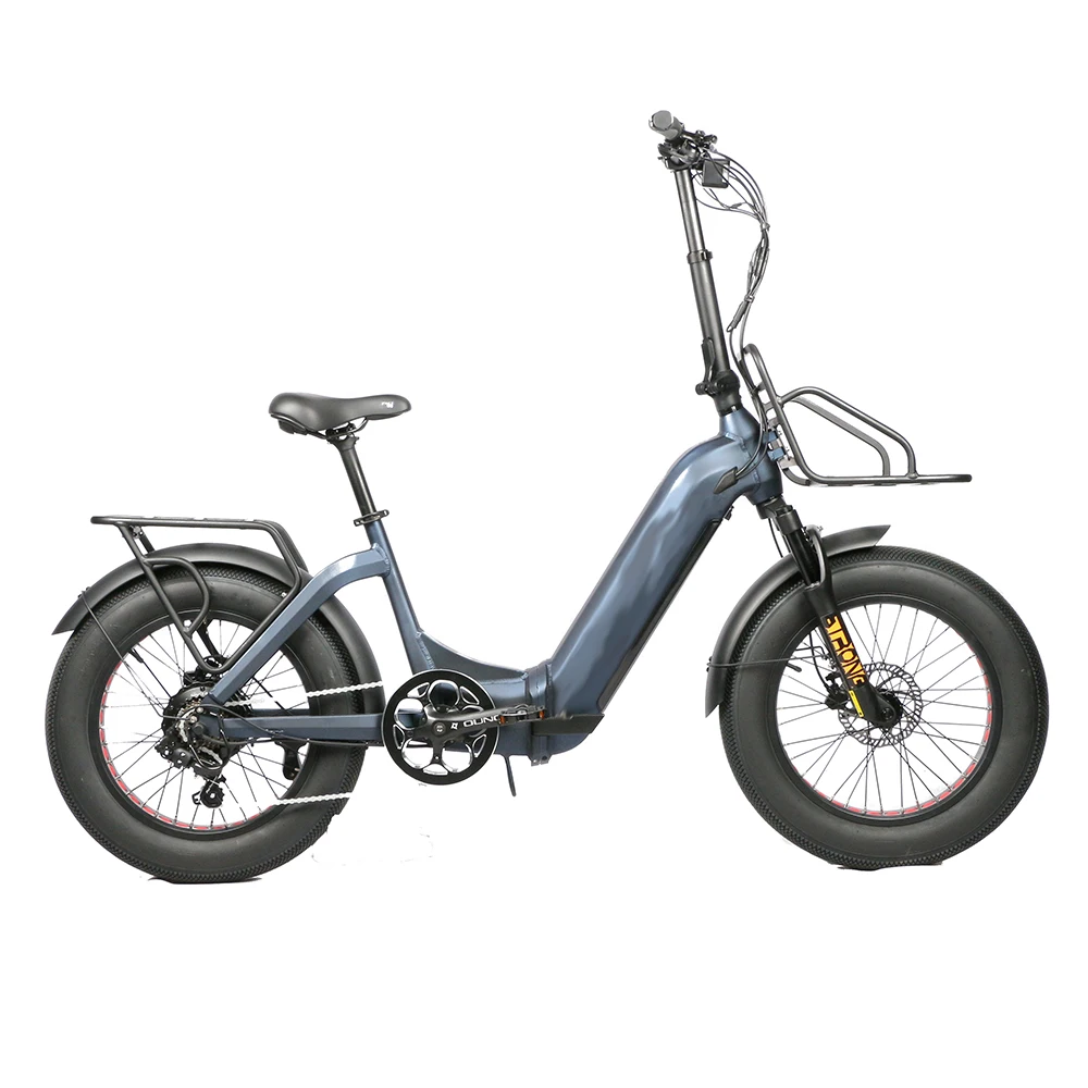 750 Вт 800 складной электрический велосипед Fat Bike 1000 Ebike Складной Пляжный круизер в продаже