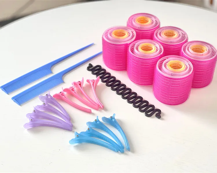 Best sale Factory Direct Supply Professional Nylon Plastic hair roller clip