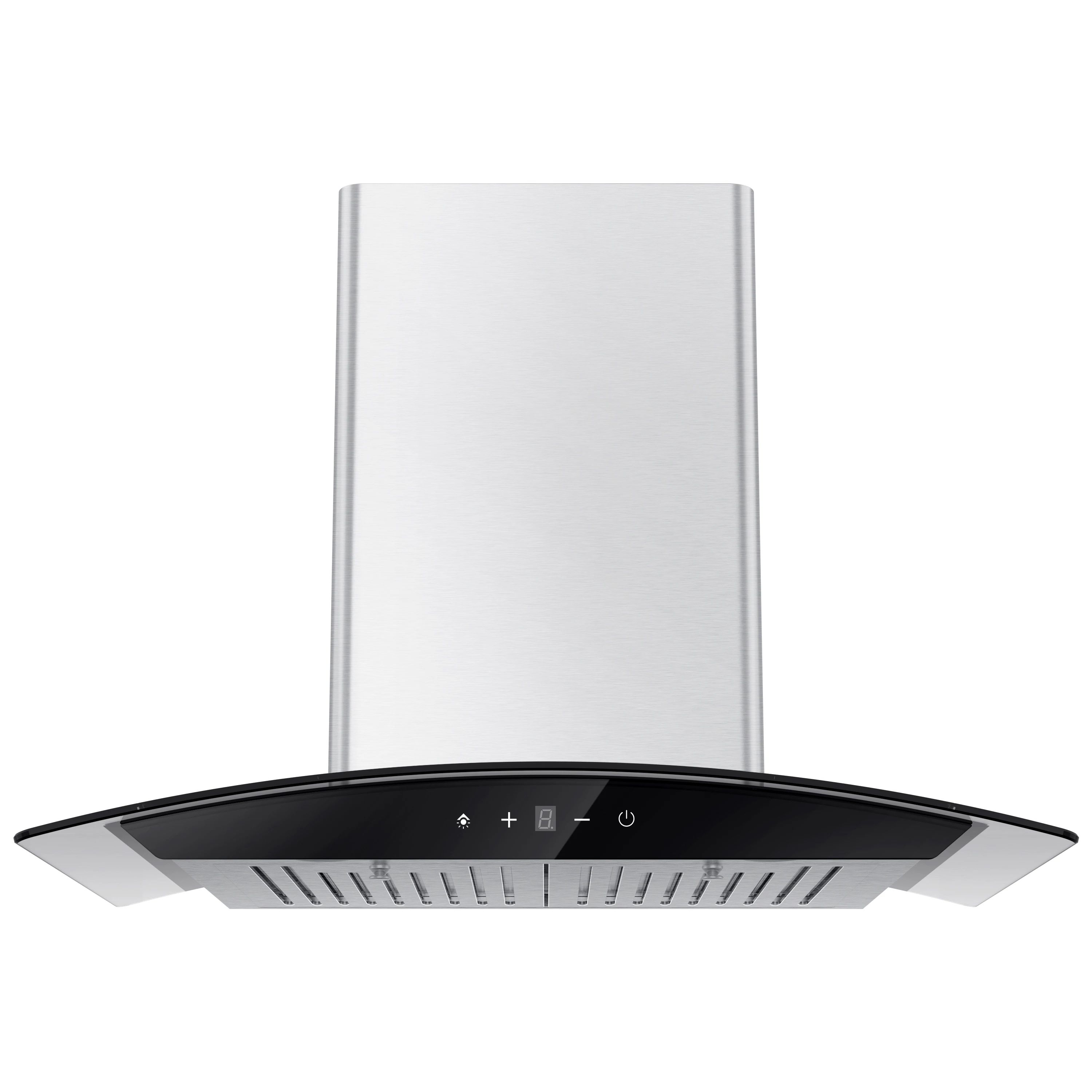 Home Appliance 3 Speed Touch Control Stainless Steel 900 mm Aluminium Filter 24# Copper Motor Range Hood