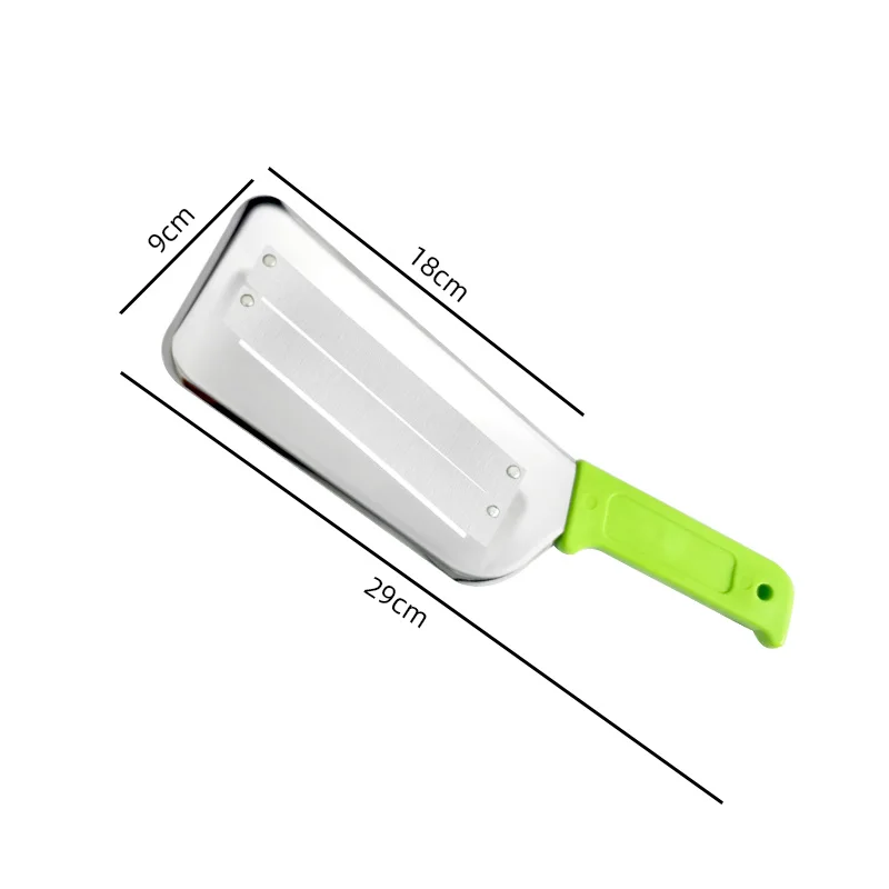 New Arrival Stainless Steel Multifunctional Kitchen Double-edged Wire Planer Vegetable Slicer Sugarcane Peeling Knife