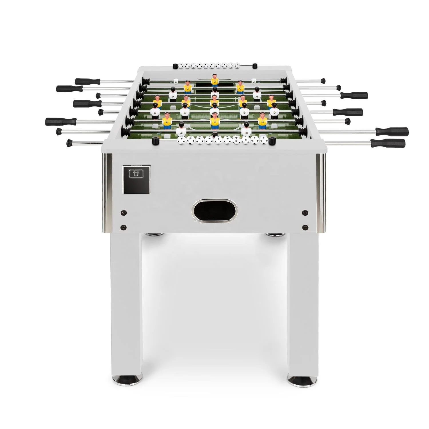 High quality 55inch baby foot table soccer game indoor sport white foosball football kicker table