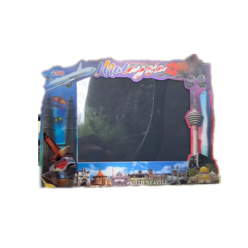 Custom London Germany France Dubai World Tourist Souvenir Photo Frame 3d Picture Frame