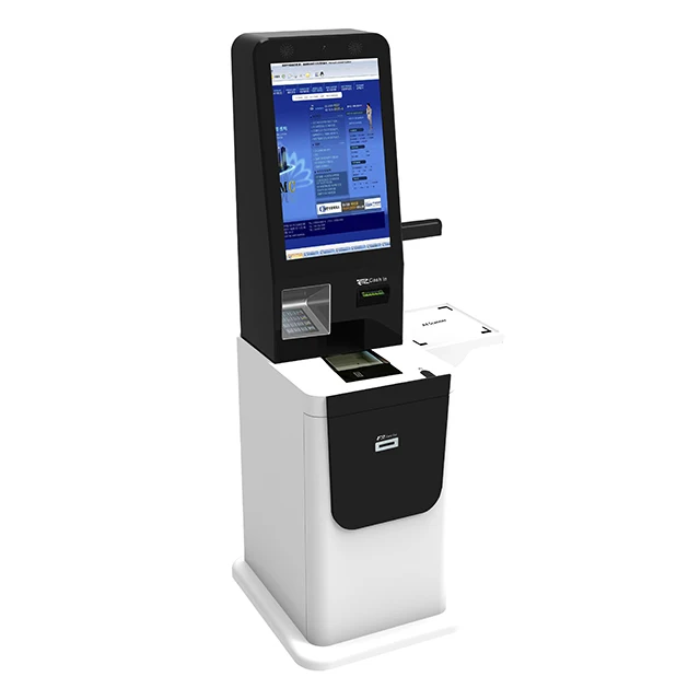 Самообслуживание оплата чека ЖК-киоск терминал встроенная камера модуль NFC Qr-сканер для супермаркета торгового центра розничного магазина