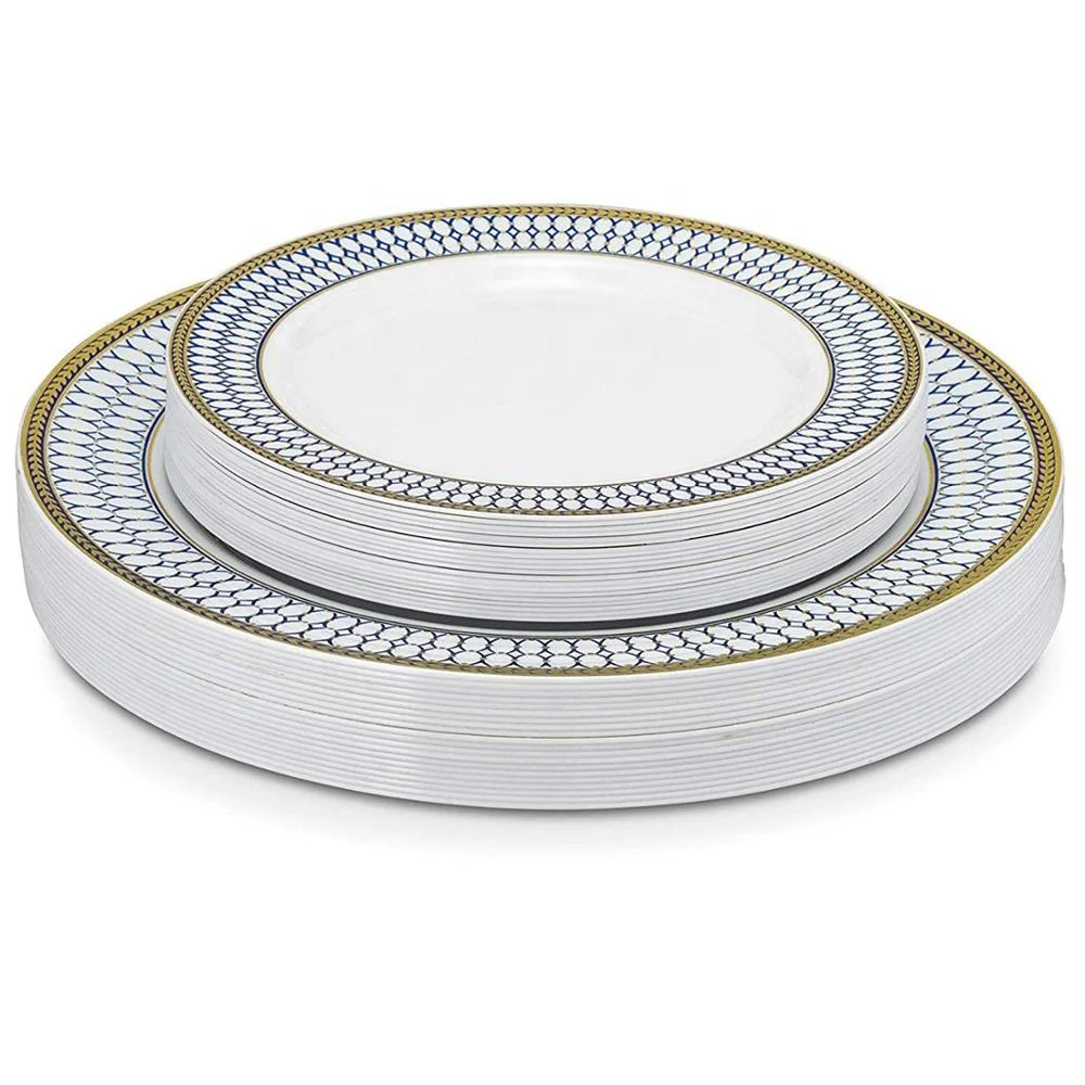 Premium Plastic Wedding Party Plates
