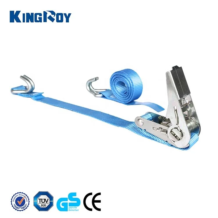 KingRoy ratchet strap 800kg black logo 25mm x 4 m  auto ratchet tie down