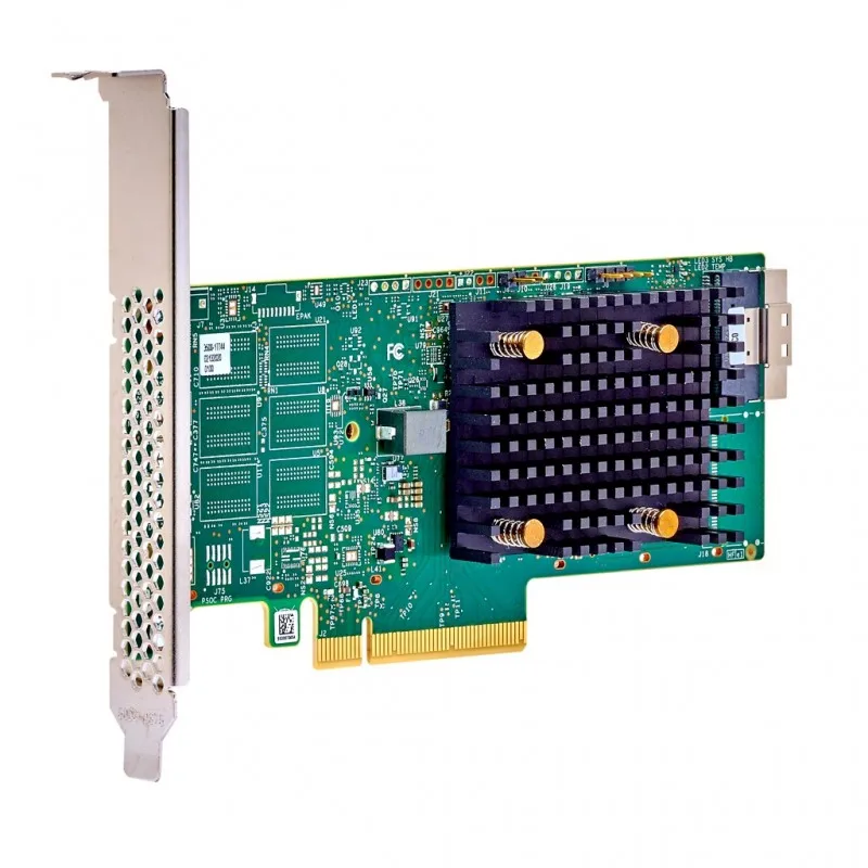 Broadcom LSI HBA Tri-Mode 9500-8I RAID Controller 8x SAS SATA PCIe NVMe 1xSFF-8654 Storage Adapter