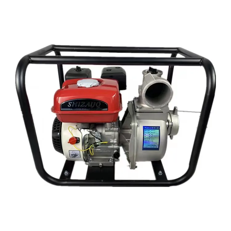 China SHIZAI 170 2 Inch Farm Irrigation Gasoline Petrol Engine Water Pump