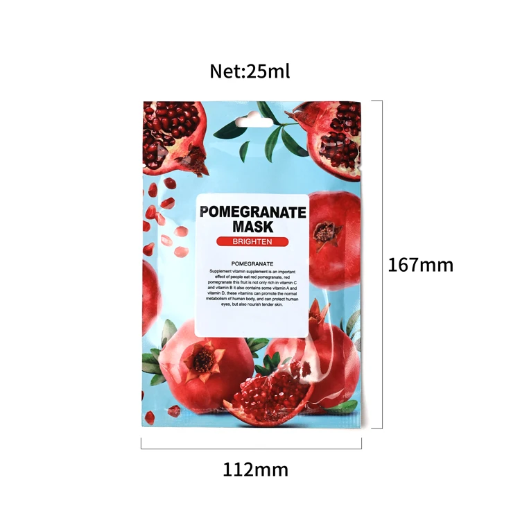 Wholesale Korean Beauty Green Tea Fruit Honey Face Mask Lightening Skin Care Moisturizing Masque Peel Off  Sheet Facial Masks